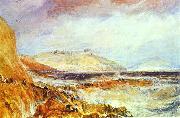 J.M.W. Turner Pendennis Castle Cornwall; Scene after a Wreck. oil painting reproduction